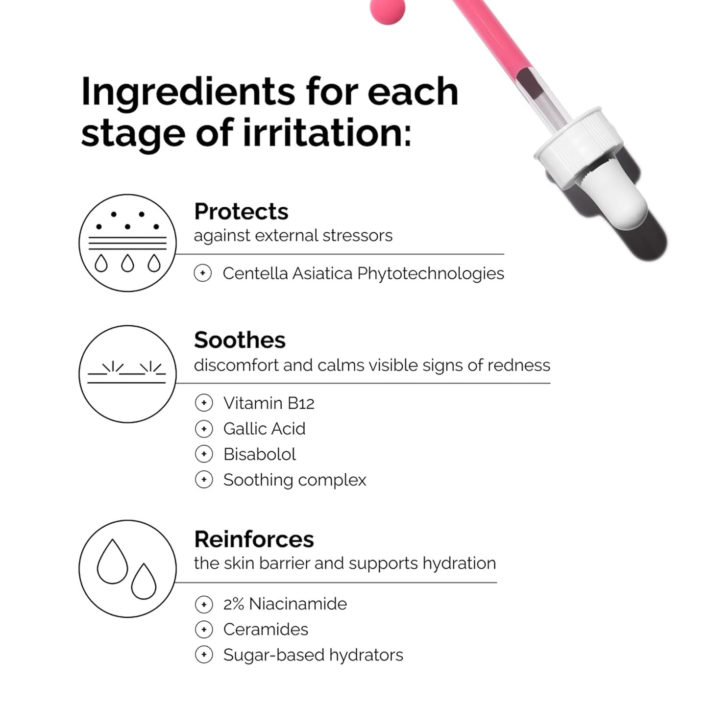 The Ordinary Soothing & Barrier Support Serum, Redness-Reducing & Hydrating Solution for Skin Barrier Recovery
