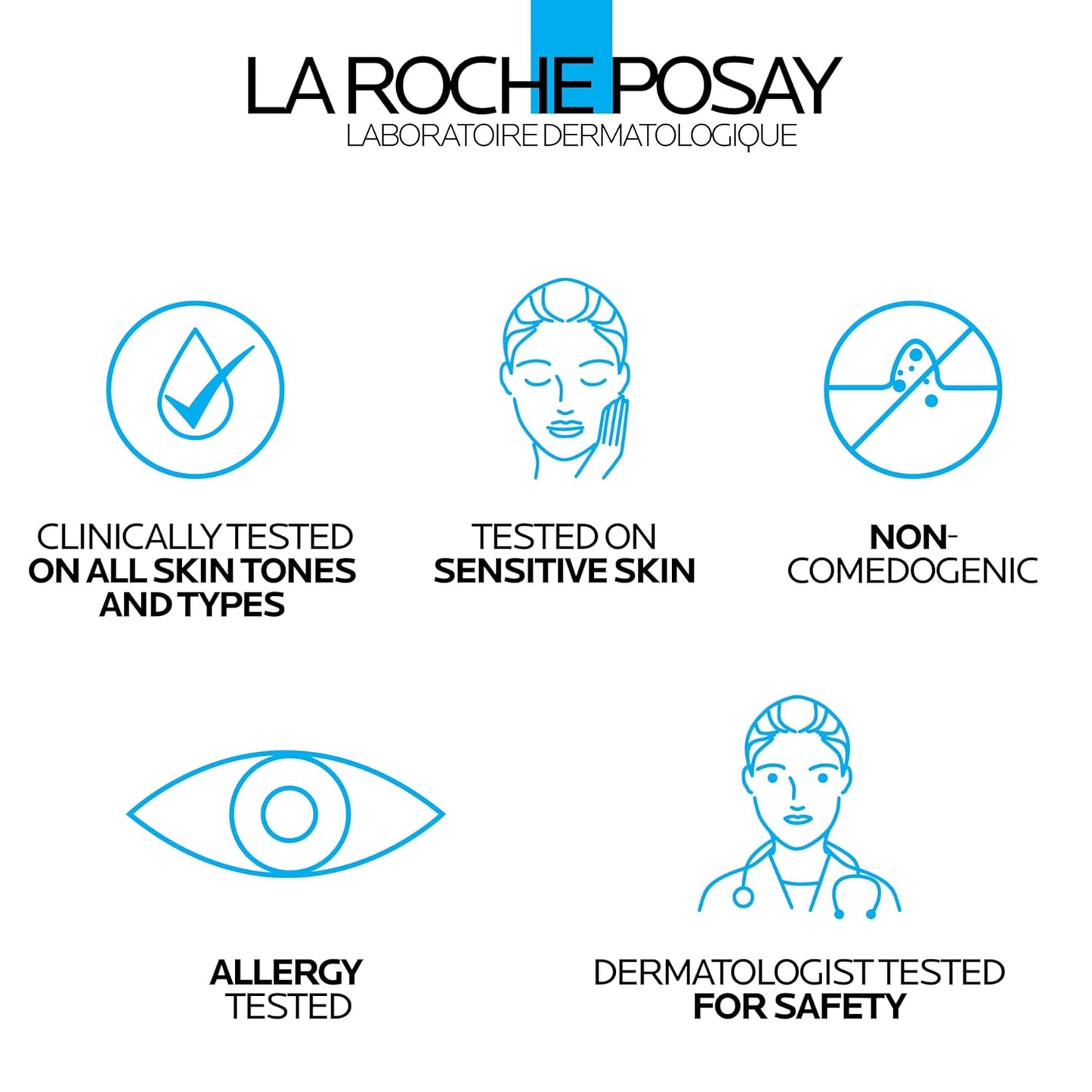 La Roche-Posay Hyalu B5 Pure Hyaluronic Acid Serum for Face, Vitamin B5 + Hyaluronic Acid + Madecassoside, Hydrating Serum Visibly Plumps Skin, Sensitive Skin Safe, Anti Aging, Oil-Free