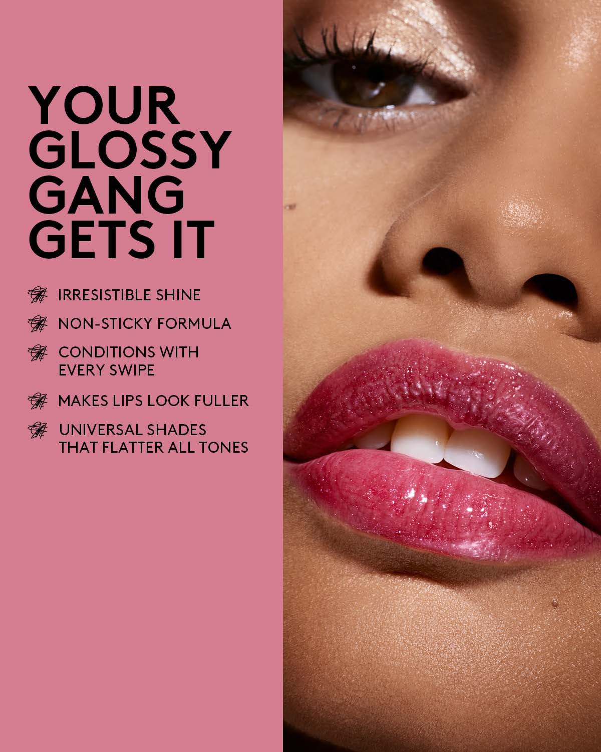 Gloss Bomb Heat Universal Lip Luminizer + Plumper — Lavender Savage