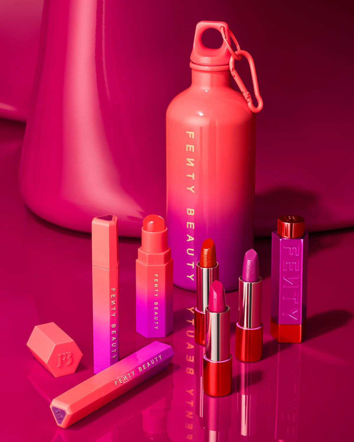 Fenty Icon The Fill Semi-Matte Refillable Lipstick — Nosy Rosy