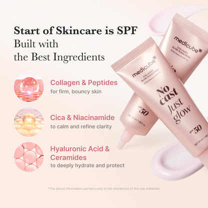 [Subscr.] No Cast Just Glow Collagen Sunscreen
