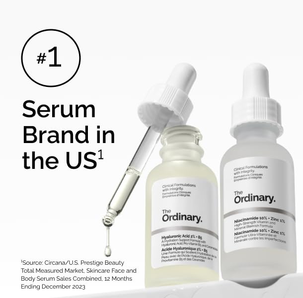 The Ordinary Aloe 2% + NAG 2% Solution, Soothes Skin and Targets Post-Acne Marks, 1 Fl Oz