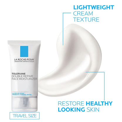 La Roche-Posay Toleriane Hydrating Gentle Face Cleanser, Hydrating Facial Cleanser With Niacinamide + Ceramides, Daily Face Wash For Dry Skin To Normal Skin, Sensitive Skin Tested, Fragrance Free