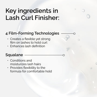 The Ordinary Lash Curl Finisher, Clear Lash Styling Gel with Squalane to Set and Define Lashes 0.3 Fl Oz