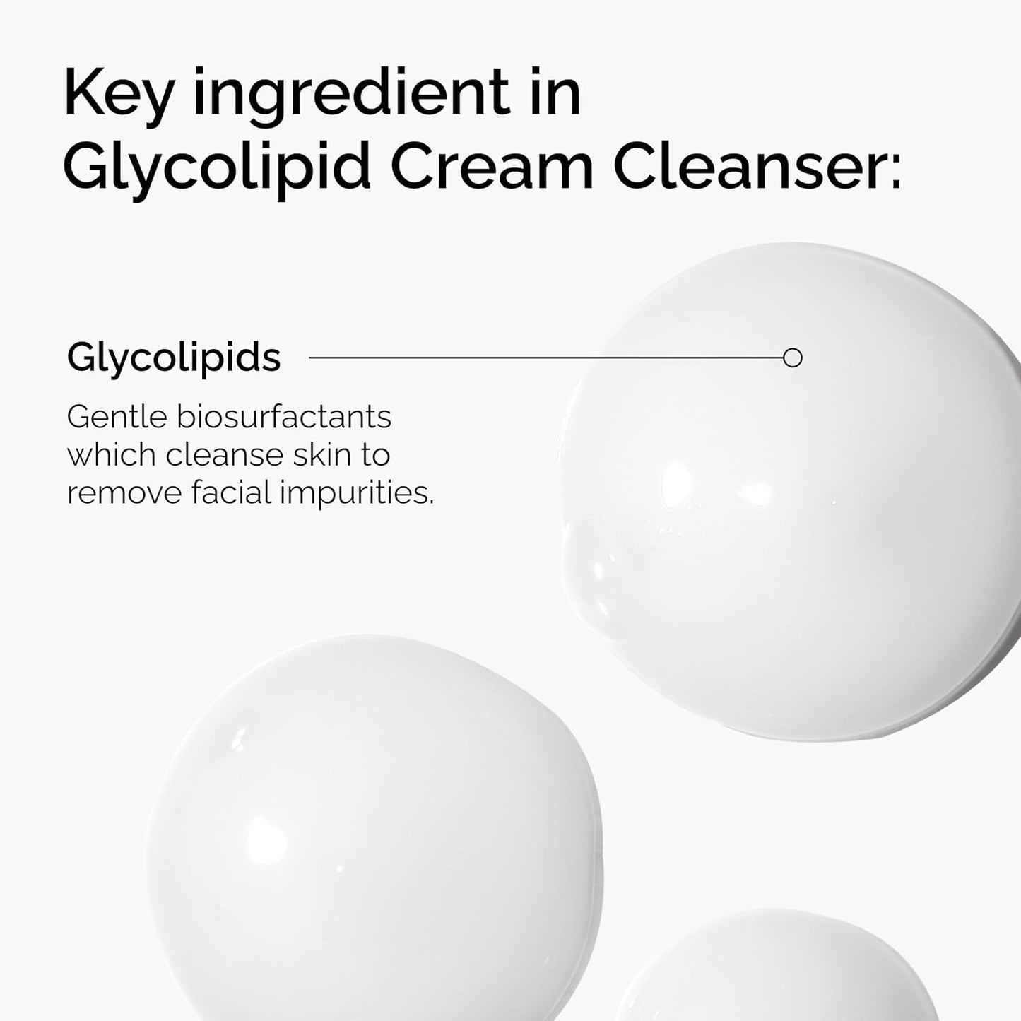 The Ordinary Glycolipid Cream Cleanser, Gentle Makeup Removal with Plant-Derived Glycolipid Agents, 5.1 Fl Oz