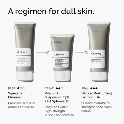 The Ordinary Vitamin C Suspension 23% + Hyaluronic Acid Spheres 2%, Serum with Pure L-Ascorbic Acid