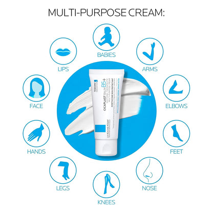 La Roche-Posay Cicaplast Balm B5 Skin Barrier Repair Cream with Centella Asiatica, Shea Butter & Panthenol | Multi-Purpose Healing Ointment for Dry, Irritated Skin | Face, Body & Hand Balm, Baby Safe