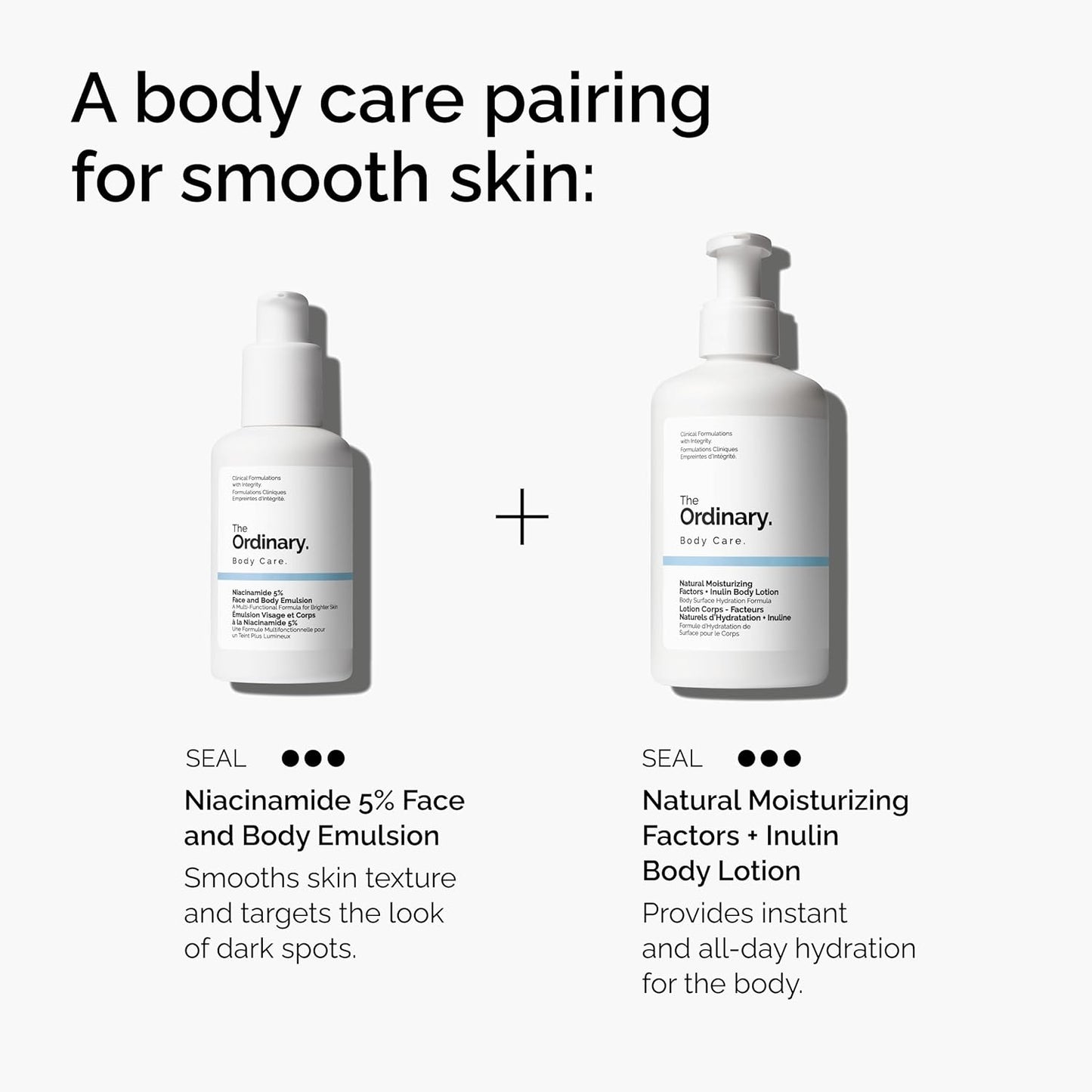 The Ordinary Niacinamide 5% Face and Body Emulsion, Dark Spot & Skin Tone Corrector, 3.4 Fl Oz