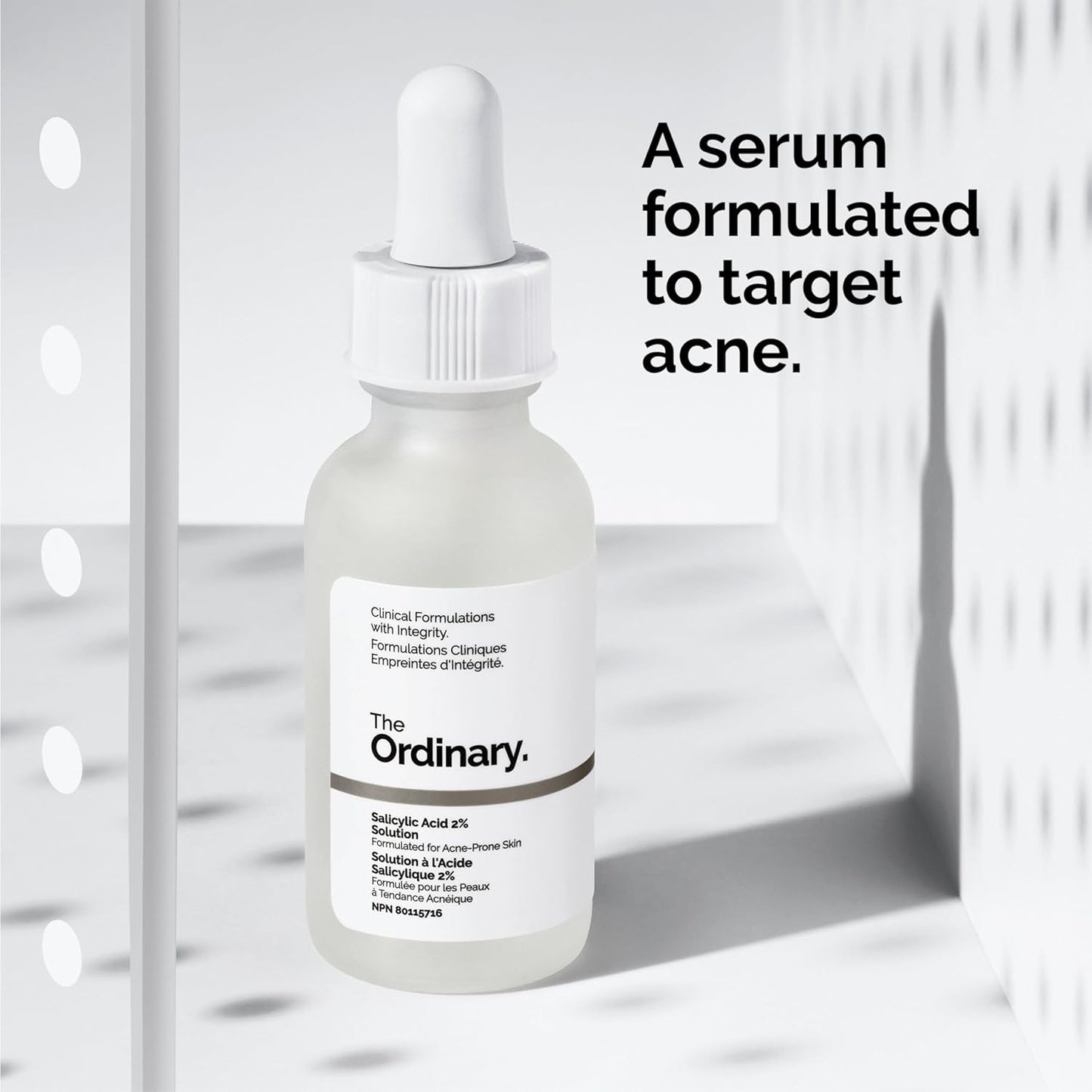 The Ordinary Acne Collection - Skin Care Bundle Set For Oily, Acne Prone Skin - Salicylic Acid 2% Solution, Niacinamide 10% + Zinc 1%, Natural Moisturizing Factors + Beta Glucan