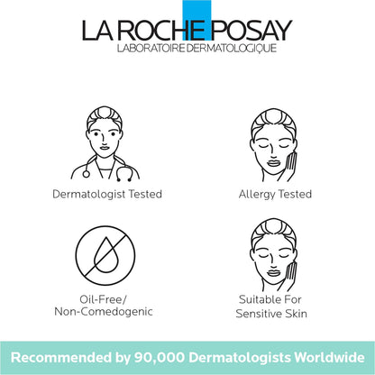 La Roche-Posay Hydraphase HA Rich, Hyaluronic Acid Face Moisturizer for Dry Skin with 72HR Hydration, Oil Free & Non-Comedogenic, 50 ML, 1.69 fl. oz.