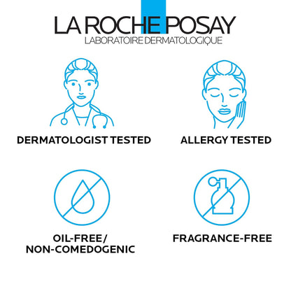 La Roche-Posay Toleriane Hydrating Gentle Face Cleanser, Hydrating Facial Cleanser With Niacinamide + Ceramides, Daily Face Wash For Dry Skin To Normal Skin, Sensitive Skin Tested, Fragrance Free