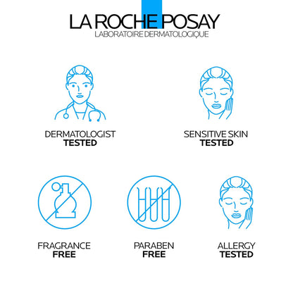 La Roche-Posay Toleriane Moisturizing Milky Cleanser, Gentle Face Cleanser with Glycerin for Dry, Sensitive & Allergy-Prone Skin, Face Wash for Hydration, Makeup Remover Cleanser, 13.5fl oz