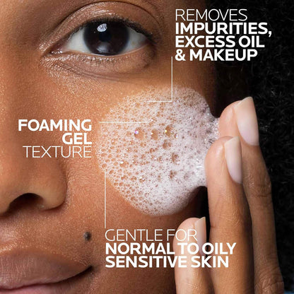 La Roche Posay Toleriane Purifying Cleanser + Toleriane Double Repaire Moisturizer + Hyalu B5 Serum