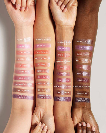 Slip Shine Sheer Shiny Lipstick — Glazed