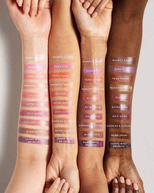 Slip Shine Sheer Shiny Lipstick — Retro Rose