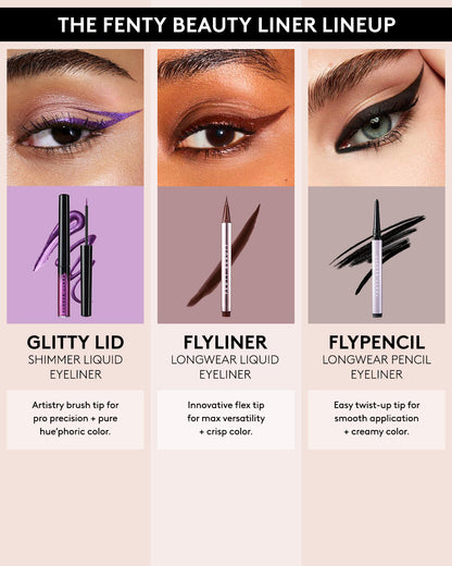 Glitty Lid Shimmer Liquid Eyeliner — Amethyzz