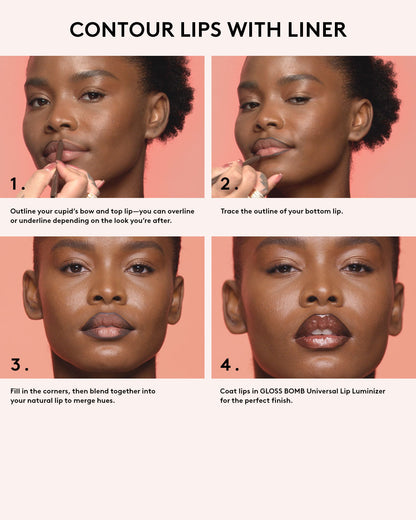 Trace'd Out Longwear Waterproof Pencil Lip Liner — They So Vine