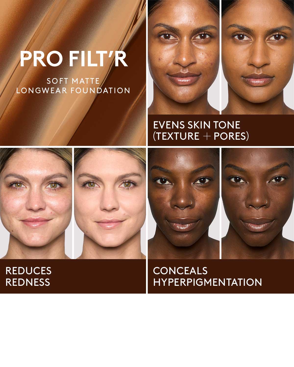 Pro Filt'r Soft Matte Longwear Foundation — #440