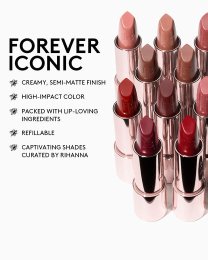 Fenty Icon The Fill Semi-Matte Refillable Lipstick — Kissin' Kutie