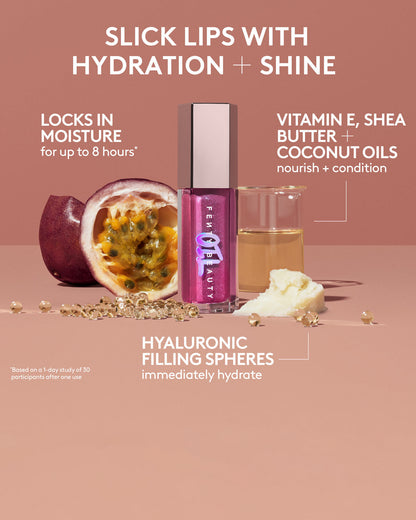 Gloss Bomb Oil Luminizing Lip Oil 'N Gloss — Razzberry Jamz