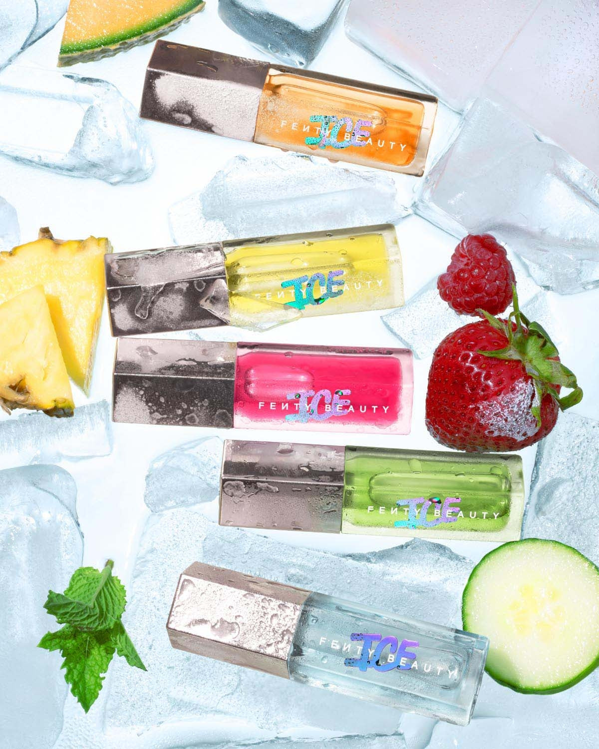 Gloss Bomb Ice Cooling Lip Luminizer —Melon Chillz