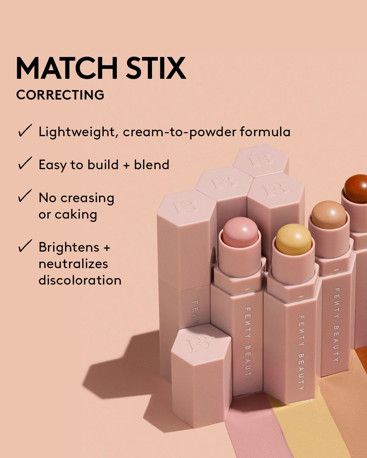 Match Stix Correcting Skinstick — Pumpkin
