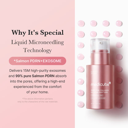 [Subscr.] PDRN Pink Collagen Exosome Shot