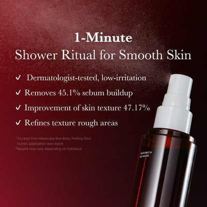[GIFT] Red Body Peeling Shot Cleanser